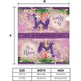 thumbnail image 4 of Spring Easter Mailbox Cover 25.5x21 Inch, He is Risen Post Letter Box Covers, Seasonal Easter Magnetic Waterproof Mail Wraps for Outdoor Yard Garden Oversized Mailbox Decor, 4 of 6