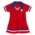 thumbnail image 2 of Toddler Outerstuff  Red Philadelphia Phillies Star Player Dress, 2 of 3