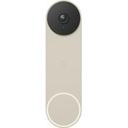 Pre-Owned Google Nest Doorbell (Battery) Wireless Doorbell Camera - Video Doorbell - Linen (Refurbished - Good)