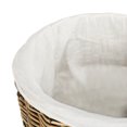 thumbnail image 3 of Maggy Nautical Storage Hamper with Liner and Removable Lid, 3 of 9