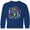 Royal Blue, variant on Inktastic Softball Word Salad with Softball and Hearts Long Sleeve Youth T-Shirt