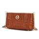 thumbnail image 1 of Bolso de hombro de piel vegana, 1 of 1