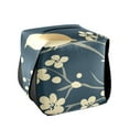 thumbnail image 2 of Sparrows on Blooms Tissue Holders for Bathrooms Leather PVC Detachable 9.4x5.1x3.6in, 2 of 8