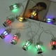 thumbnail image 2 of Cadena ligera Cadena plástica de la decoración del LED Cadena ligera para el festival del partido, plata, luz colorida Scienceny HA002946-03, 2 of 6