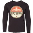 thumbnail image 3 of Inktastic Dirt Biker Vintage Classic Long Sleeve Youth T-Shirt, 3 of 5