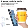 thumbnail image 4 of Allytech Samsung Galaxy S24 Ultra Case, Detachable Magnetic Wallet Case with Card Holder & Ring Stand, Support Car Mount, Premium PU Leather Shockproof Durable Protective Slim Case Cover - Blue, 4 of 11
