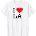 thumbnail image 1 of I Love LA - Camiseta de manga corta con corazón de Los Ángeles, 1 of 2