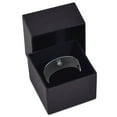 thumbnail image 3 of Engagement Gifts Tungsten Gamer Set of 2 Black Mothers Ring Womens Wedding Band Modern 6mm, 3 of 7