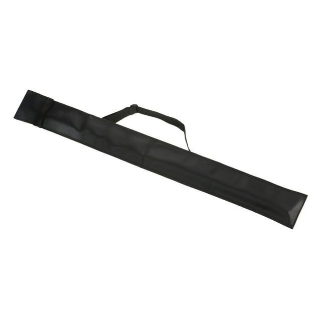 Unique Bargains 32 Inch Pool Cue Bag 1/2 Billiard Stick Storage Pool Cue Carrying Bag Black
