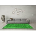 thumbnail image 3 of Ahgly Company Indoor Round Oriental Green Industrial Area Rugs, 3' Round, 3 of 4