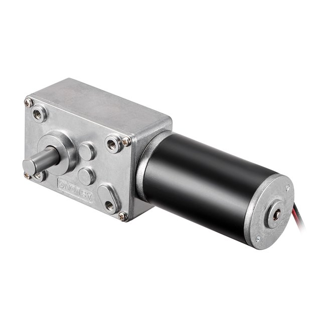 Unique Bargains DC12V 15-16RPM High Torque Electric Power Speed Reduce Worm Gear Box Motor