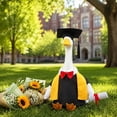 thumbnail image 6 of White Graduation Porch Goose Outfit with Pearl Tassel and Keepsake Urn, Black, 6 of 9