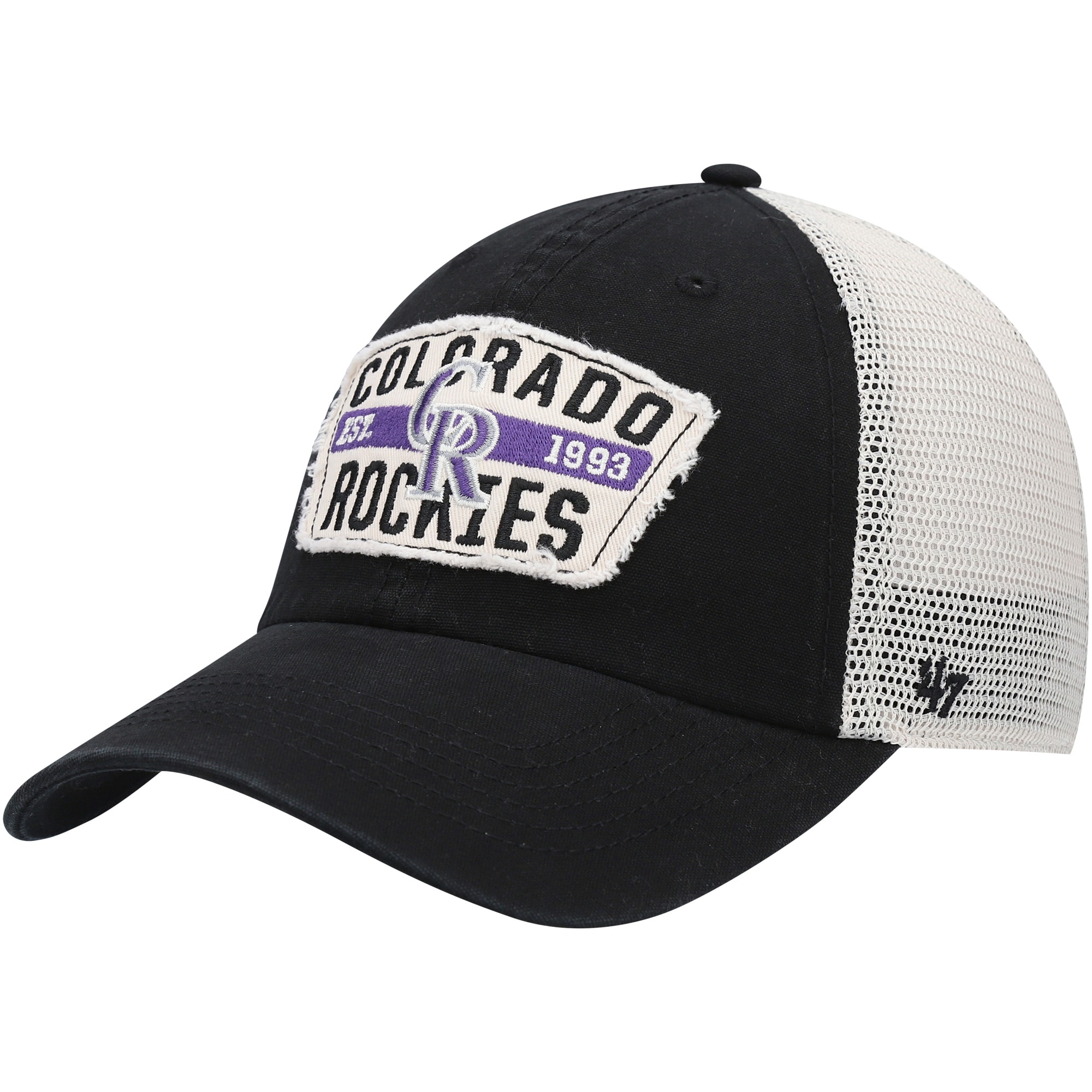 Snapback Hat - Black - OSFA - Walmart 