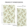 thumbnail image 5 of Kll Rose Darkseagreen Color Background Wall Plate,Gloss Finish,Standard Size 1 - 5" X 3", Polycarbonate Thermoplastic,Electric Receptacle Plug Covers, 5 of 8