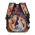 thumbnail image 4 of Yu-Gi-Oh Poster Backpack Shoulders Laptop Daypack School Bag Satchel Bookbag Unisex Travel Bag Rucksack Knapsack, 4 of 6