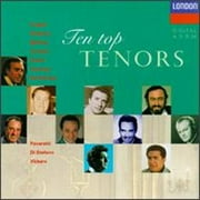 Ten Top Tenors (CD) by Alfredo Mariotti (vocals), Berlin Philharmonic Orchestra, Carlo Bergonzi (tenor), Carlo Bergonzi (trombone), Du Brassus;...