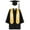 Black, variant on BloomJoy 2-12T Kid Graduation Cap and Gown 2025 Set with Tassel for Kindergarten Preschool Nursery Graduation Black 2-3 Years Toddler