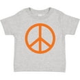 thumbnail image 3 of Inktastic Funky Orange Peace Sign Boys or Girls Baby T-Shirt, 3 of 5