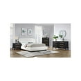 thumbnail image 4 of Meridian Furniture Kaya Black Chest with Vegan Leather Upholstered Handles, 4 of 11