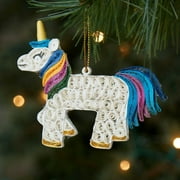 Vietnam Hand Quilled Paper Unicorn Christmas Tree Ornament