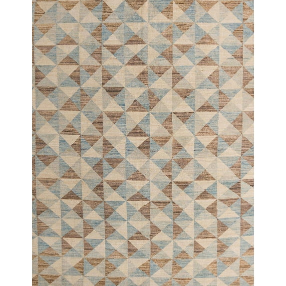 Ahgly Company Machine Washable Indoor Rectangle Abstract Bullet Shell Brown Area Rugs, 5' x 8'