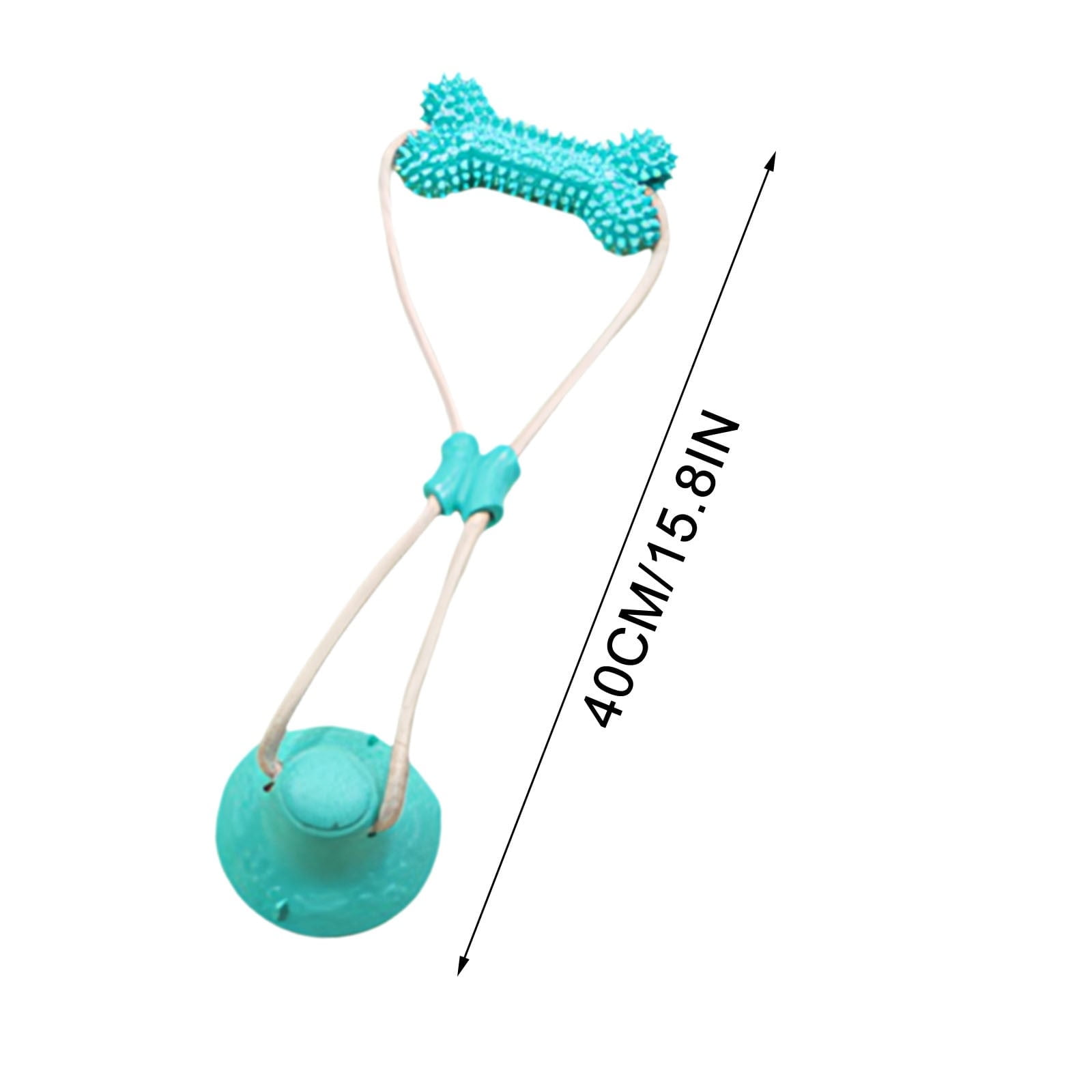 HBYJLZYG 3 Pack Dog Teething Toys 15.7in Bouncy Suction Cup Toy for Tug of War Fetch Mentally Stimulating for Boredom Keeps Dogs Busy Active at Home Yard Riverbank
