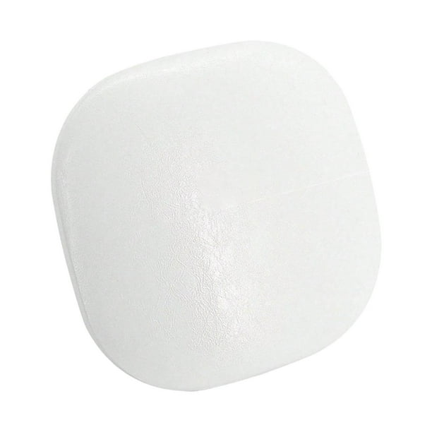 Reposabrazos para uñas, cómodo y portátil, para manicura, almohada para reposamanos blanco