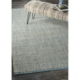 thumbnail image 6 of LR Home Blessy Eunice Bleach & Blue Transitional Checkered Jute Blend Area Rug, 9' x 12', 6 of 8