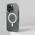 thumbnail image 2 of Ultra Thin Hard PC HD Transparent Magnetic Case For iPhone 16 15 14 13 12 Pro Max Plus Magsafe Wireless Charge Clear Back Cover PC Matte Clear For iPhone 16, 2 of 6