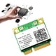 thumbnail image 4 of 5100AGN WiFi Card 2.4G&5G Dual-Band 300Mbps MINIPCIE Wireless Network Card for , , , Hasee Laptops, 4 of 5
