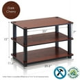 thumbnail image 2 of Furinno 13080 Turn-S-Tube No-tools 3-Tier Shoe Rack, 2 of 5