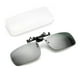 thumbnail image 2 of Clip para gafas, clip para gafas de sol profesionales, clip polarizado elegante en gafas de sol, clip para gafas oscuras, rendimiento finamente ajustado, 2 of 3