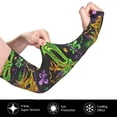 thumbnail image 3 of Bingfone Farmers Gardening Sleeves Sun Protection Arm Cooling Sleeves For Women Men With Thumb Hole - Mardi Gras Surface, 3 of 8