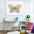 thumbnail image 4 of Stupell Industries Bohemian Moth with Floral Wings Canvas Art, 48 x 36, by Leah Straatsma, 4 of 8