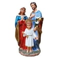thumbnail image 3 of Estatua de la Sagrada Familia, figura de la Sagrada Familia con niño, figura de Jesús María , figuras artesanales de María para estante, sala, 3 of 9