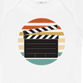 thumbnail image 4 of Inktastic Movie Film Clapboard Boys or Girls Baby Bodysuit, 4 of 5
