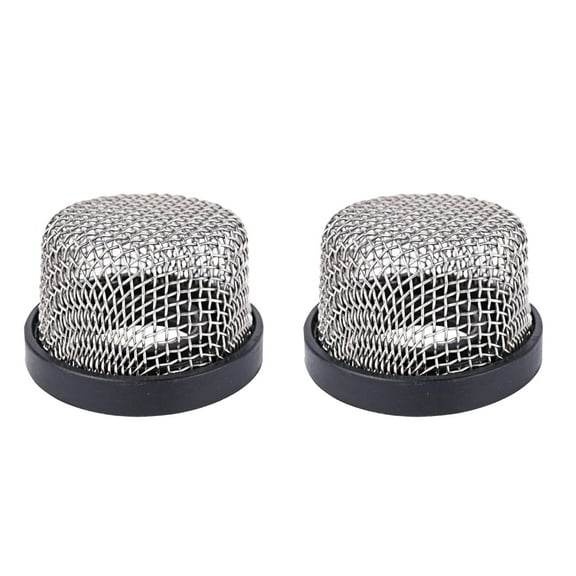 SEAFLO Stainless Steel Mesh Strainer ¾ Inch-14 | Aerator Screen Strainer for Livewell Pump | Corrosion-Resistant, Easy Installation, Marine-Grade Stainless Mesh (2-Pack)