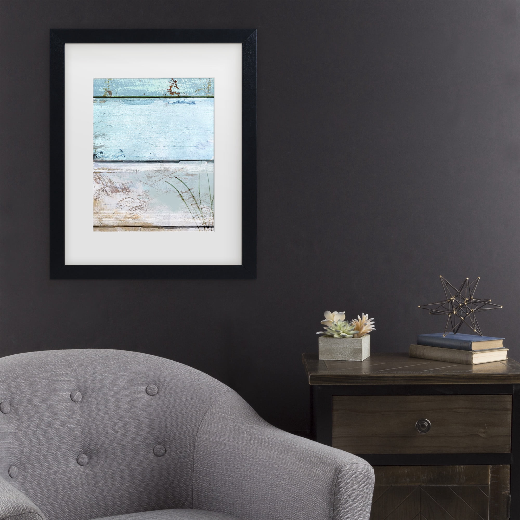 Trademark Fine Art 'Beach Moonrise I' Canvas Art by Color Bakery
