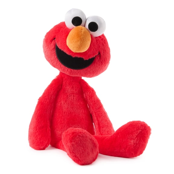 GUND Sesame Street Official Toothpick Elmo Plush, Plush Muppet, Sensory Toy, Sesame Street Stuffed Animals, Kids Gifts, Red, 15”