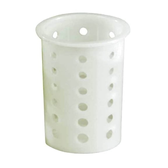 Vollrath Flatware Cylinder,Wht,Nylon 52642