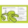 thumbnail image 6 of Markwort Vettex Doubleguard Mouthguard for Football - Adult, Lime, 6 of 8