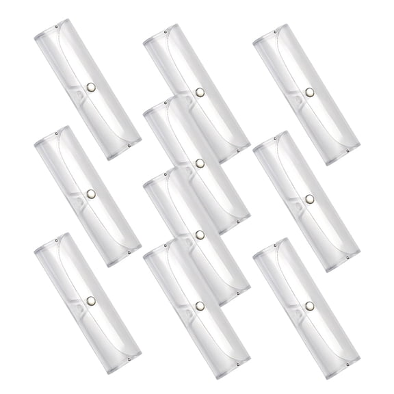 BESTOYARD Glasses Storage Case Assorted Color PVC Organizer for Eyeglasses and Sunglasses Travel