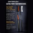 thumbnail image 2 of Cepillo de dientes JoyMax GRITBRUSH Ultra y Extra Firme, paquete de 4, 2 of 6