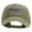 Khaki, variant on Army Aviator Veteran Embroidered Washed Solid Pigment Dyed Cotton Twill Brass Buckle Cap - Khaki OSFM