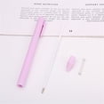 thumbnail image 5 of Retractable Ballpoint Pen, 1 Pc Medium Point 1.0mm Black Ink Pen, Smooth Ink Rollerball Pen, Comfortable Writing Pen for Exam Prep, Journaling, Note-Taking and Daily General Use, Deep Blue, 5 of 7