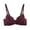 Wine, variant on LLYWEY Comfortable Bras for Women No Underwire Bras Women Full-Coverage Ladies Sport Bra Style-1364 Women Pullover Bra Feature Adult Female Yoga Sports Bras Wine 36B