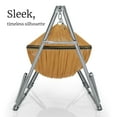 thumbnail image 2 of Tranquillo Stainless Steel Hammock 650lbs, Yellow, 2 of 9