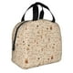 thumbnail image 2 of Fotbe Coffee Time Bolsa Térmica con Estampado y Forro de Aluminio Grueso Bolsa de Almuerzo con Bolsillo Frontal para Hombres y Mujeres, Ideal para Trabajo, Escuela, 2 of 8