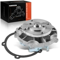 A-Premium Engine Water Pump with Gasket [fits OHV, 6Cyl 3.4L] Compatible with Chevrolet Equinox 2005-2009 & Pontiac Torrent 2006-2009, Replace# 89017583, 89060565
