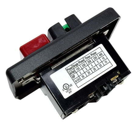 

HQRP On/Off Switch for Delta Rockwell Shaper 14 Band Saw Bandsaw Sander 110/220 Volt 1 Phase + Coaster